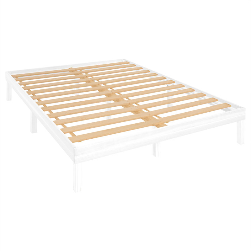 Ebern Designs Eimuntas 14 inch Solid Wood Platform Bed, No Squeak Bed